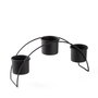 Aberto Design GED-012-A Accesorio Decorativo de Metal Negro